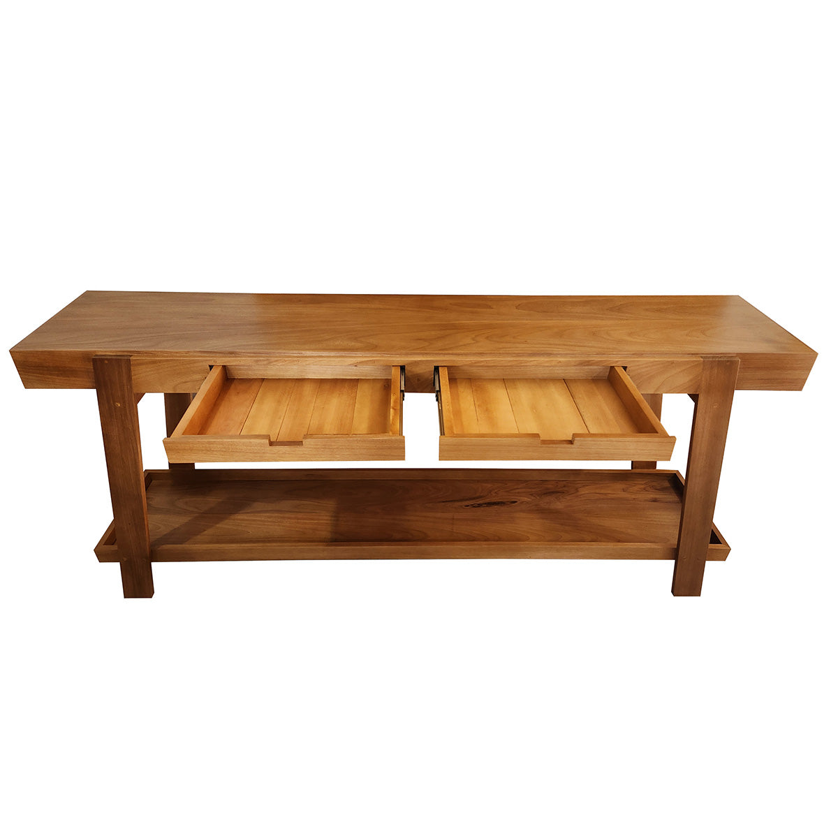 Aparador De Madeira Maciça Araras Com 02 Gavetas