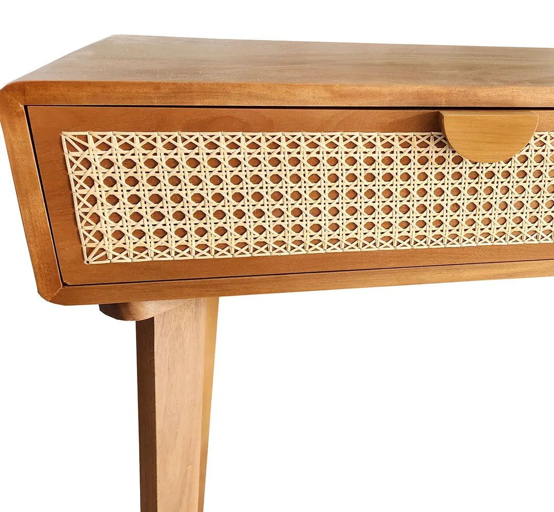 Aparador De Madeira Maciça Teresópolis Com Puxadores Arredondados