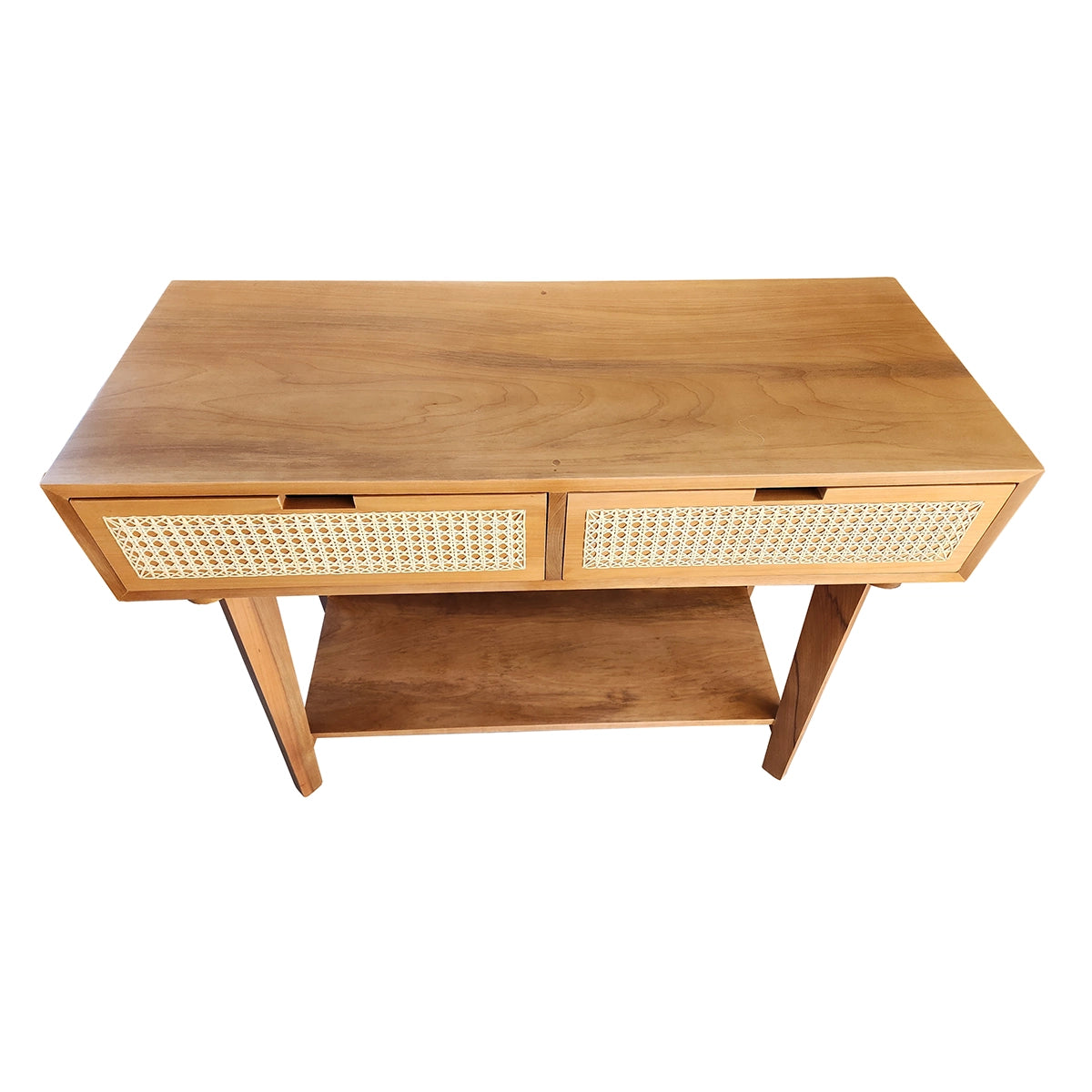 Aparador Madeira Maciça Teresópolis Com Prateleira Baixa Palhinha