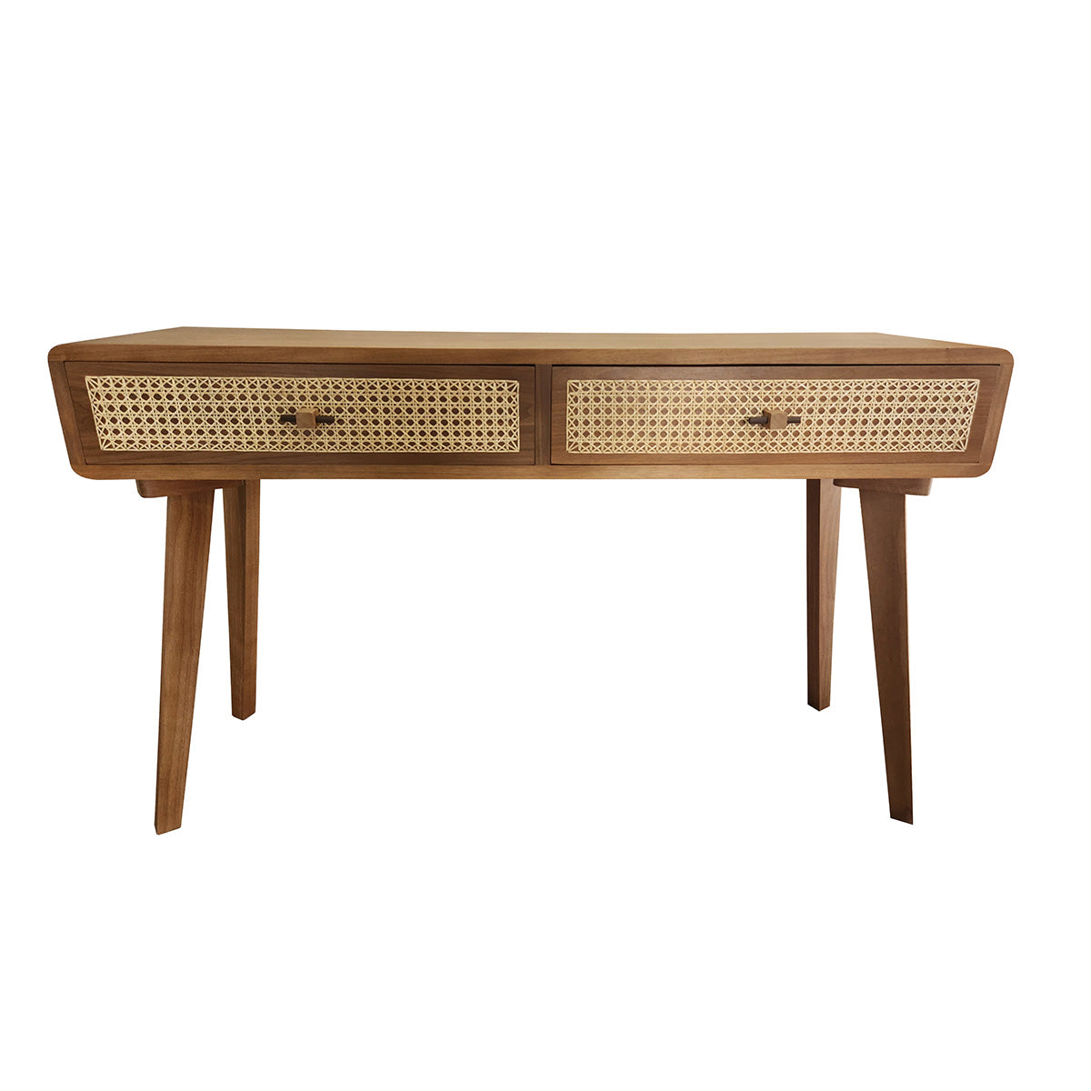 Aparador De Madeira Maciça Teresópolis Gavetas Em Palhinha E Puxadores Em Madeira