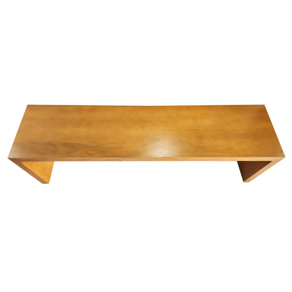 Banco De Madeira Maciça Demolição Curitiba Com Formato Em U