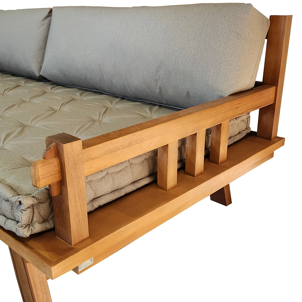 Banco / Sofá De Madeira Maciça Demolição Sampa