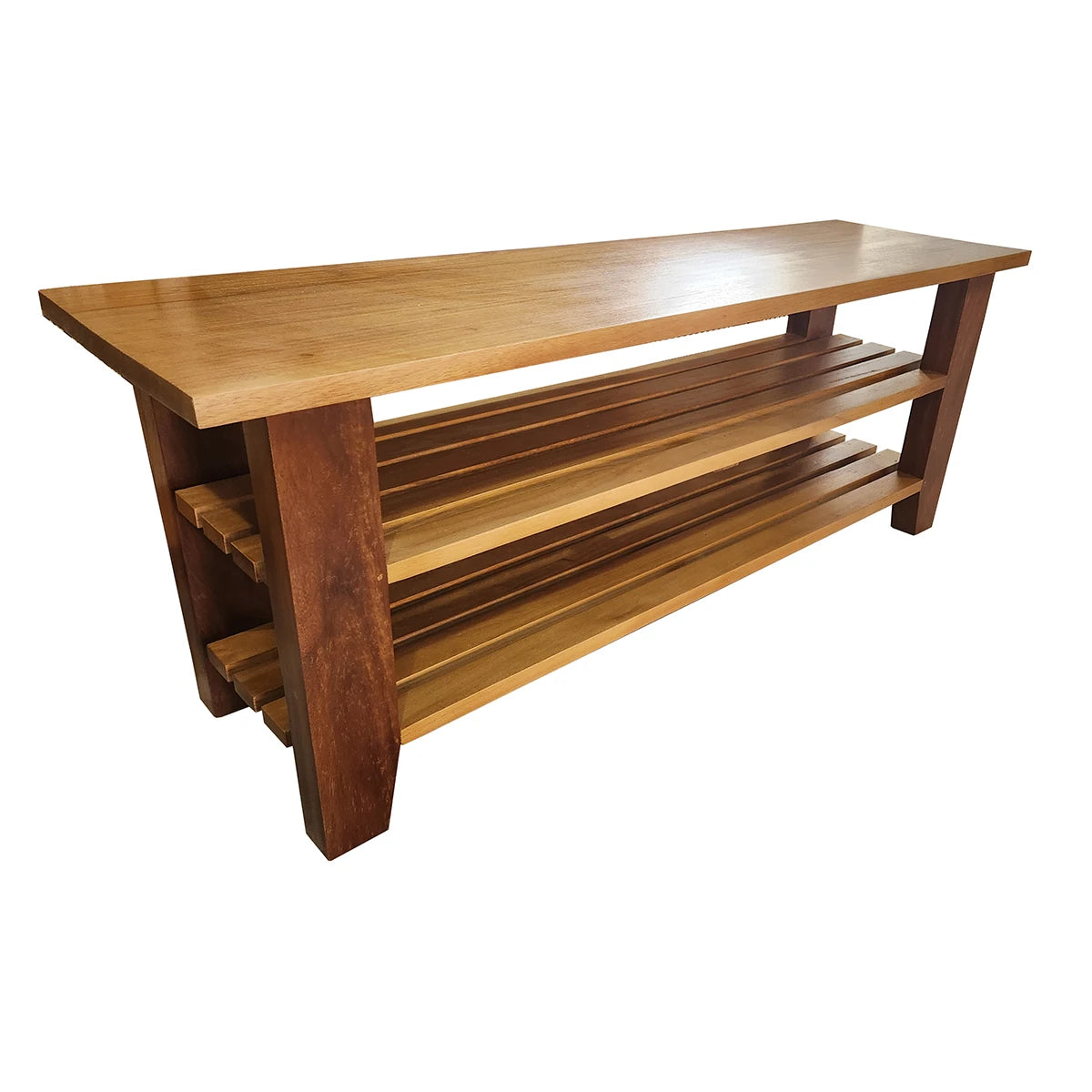Banco De Madeira Maciça Sapateiro Santa Tereza
