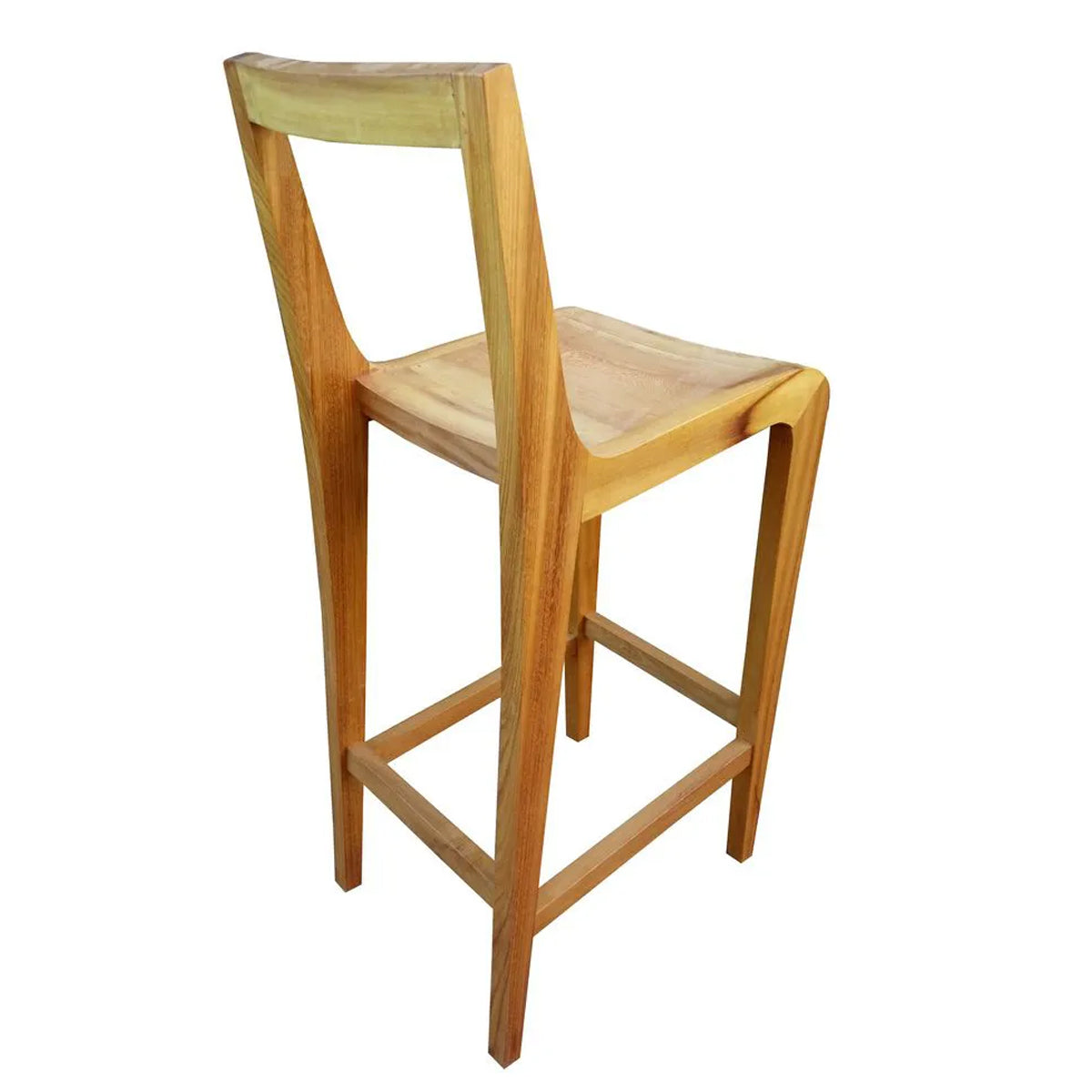 Banqueta Alta Para Bar De Madeira Maciça Demolição Prainha