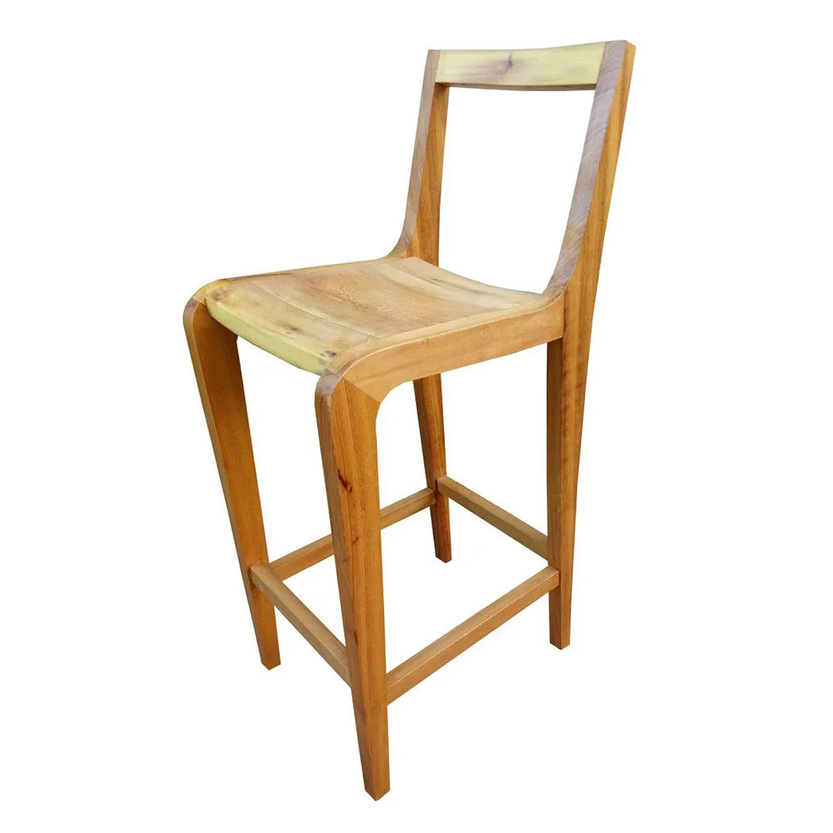 Banqueta Alta Para Bar De Madeira Maciça Demolição Prainha