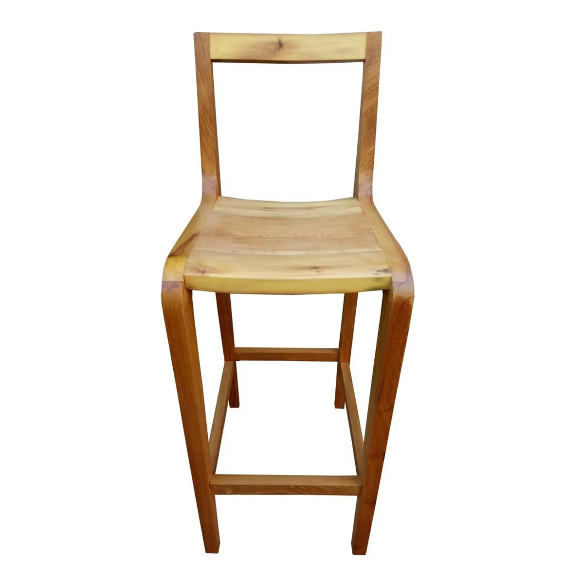 Banqueta Alta Para Bar De Madeira Maciça Demolição Prainha