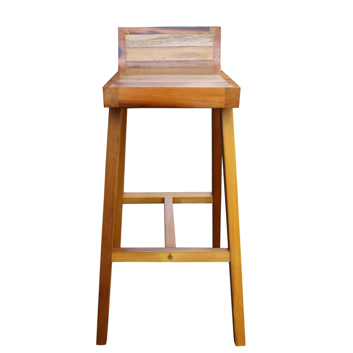 Banqueta Alta Para Bar De Madeira Maciça Demolição Caneta