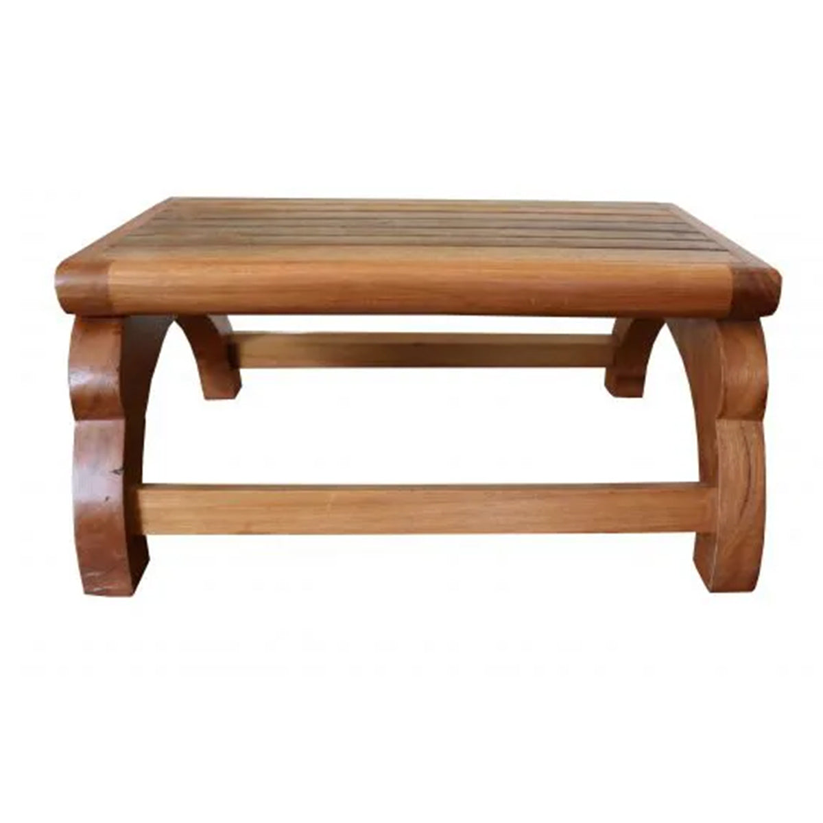 Banquinho de Madeira Maciça Demolição Apoio Para Pés Conforto