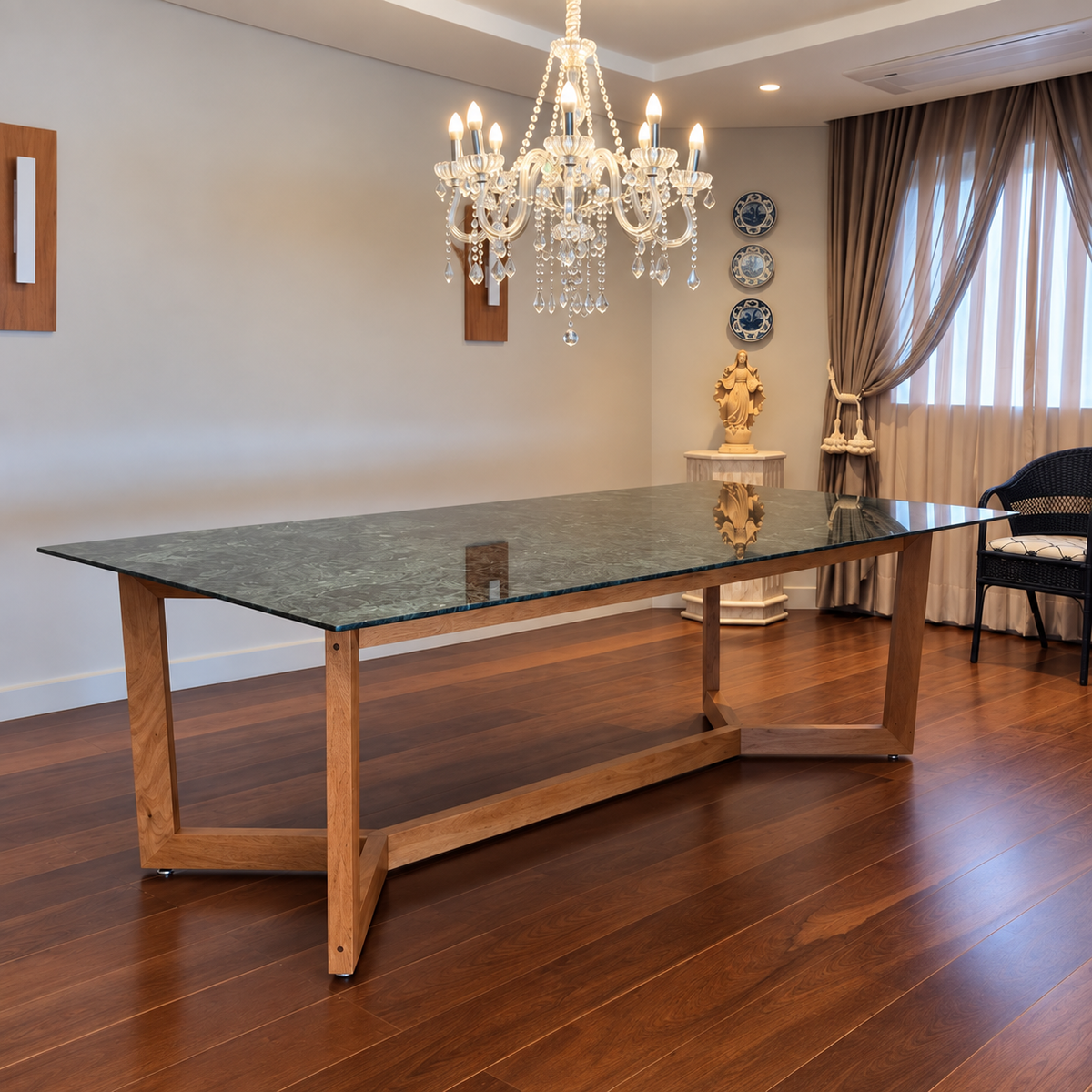 Base De Mesa De Jantar Campinas Reforçada Para Tampos de Pedra