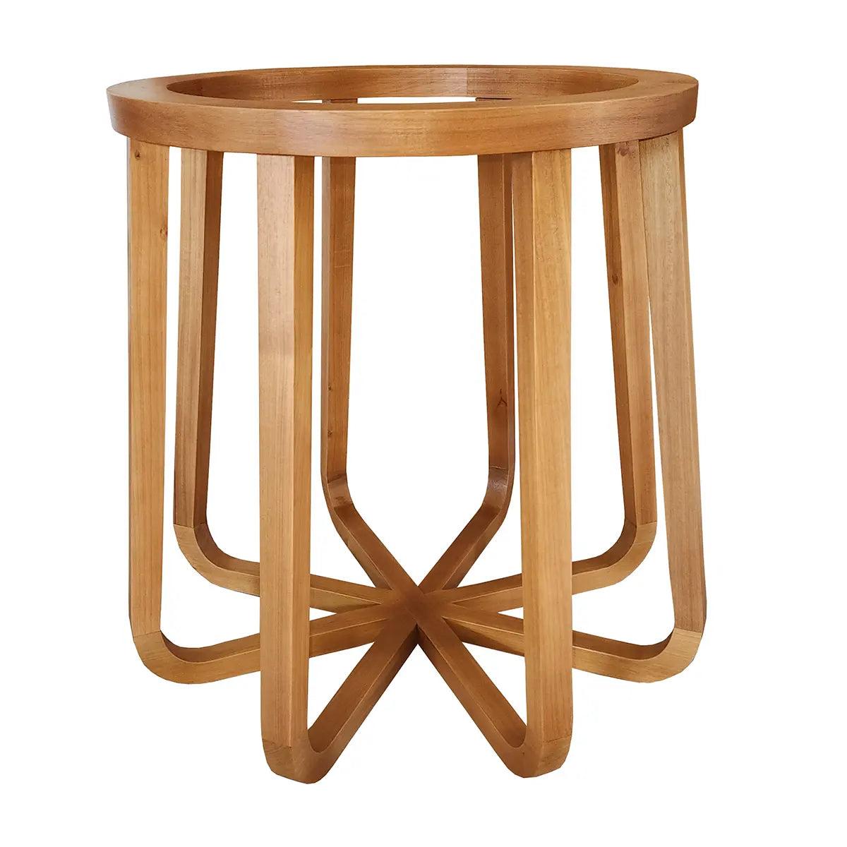 Base De Mesa De Jantar Madeira Maciça Lótus