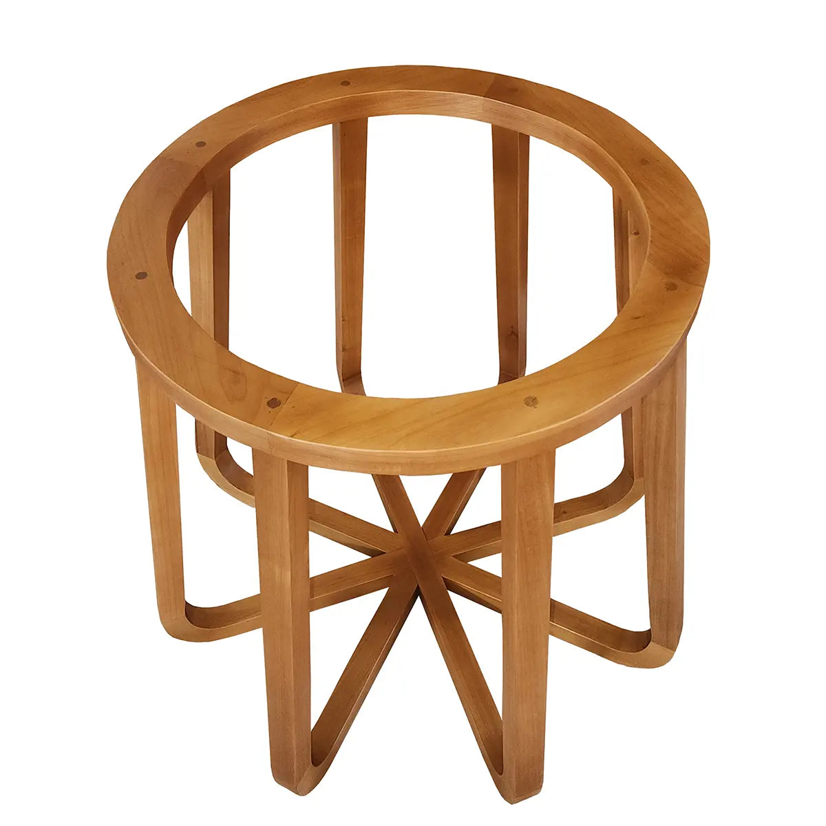 Base De Mesa De Jantar Madeira Maciça Lótus