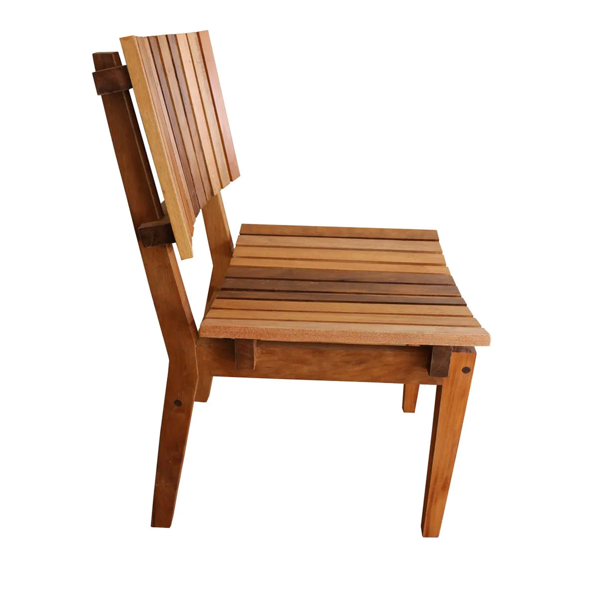 Cadeira De Madeira Maciça Demolição Ergonômica