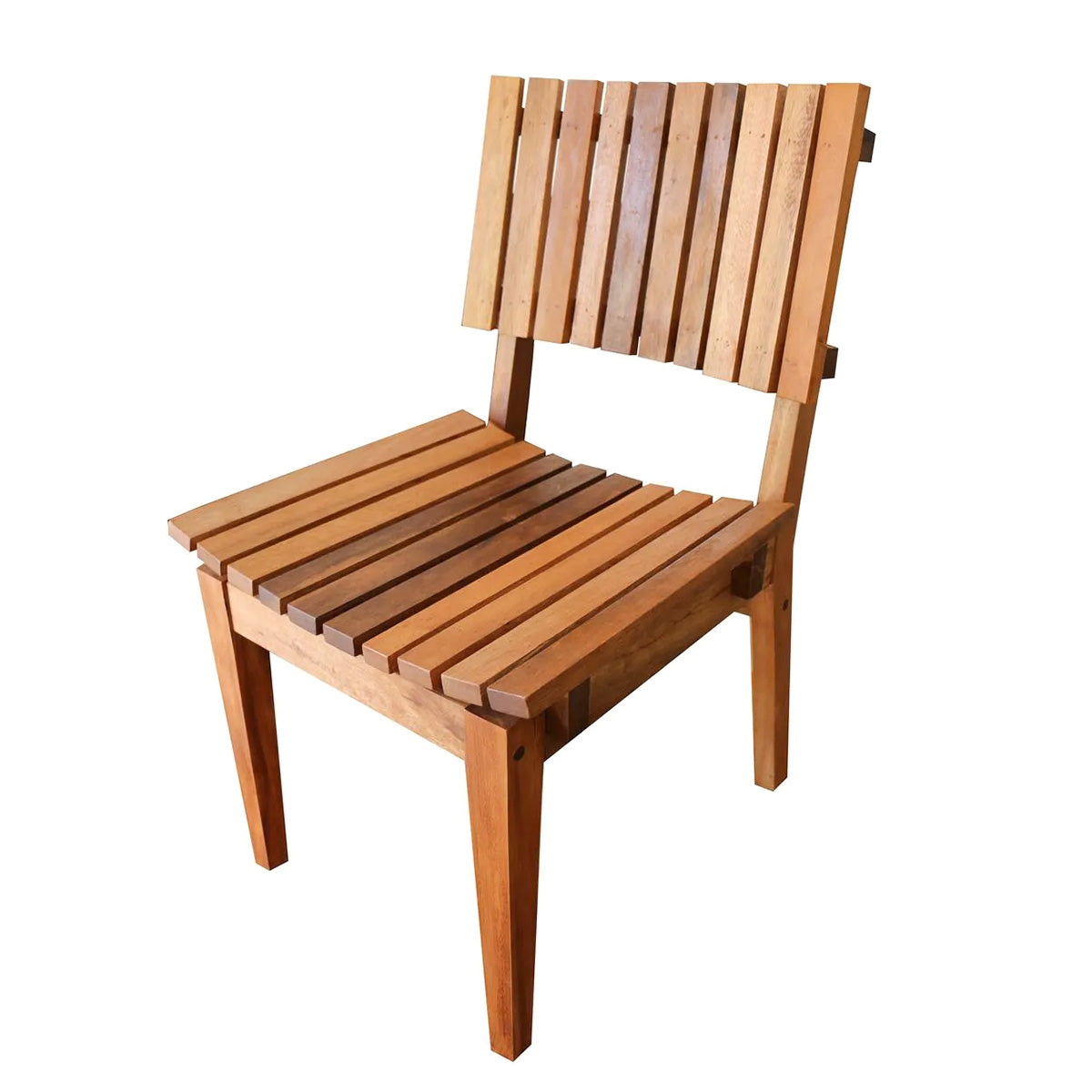 Cadeira De Madeira Maciça Demolição Ergonômica