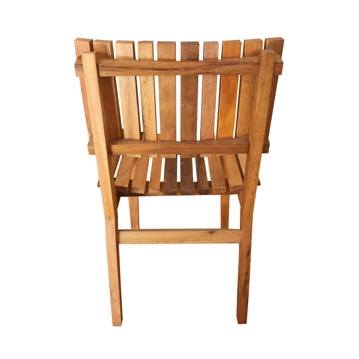 Cadeira De Madeira Maciça Demolição Ergonômica