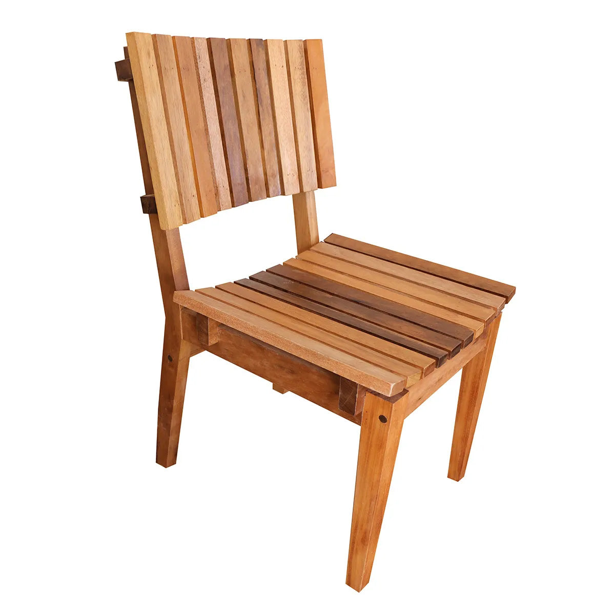 Cadeira De Madeira Maciça Demolição Ergonômica