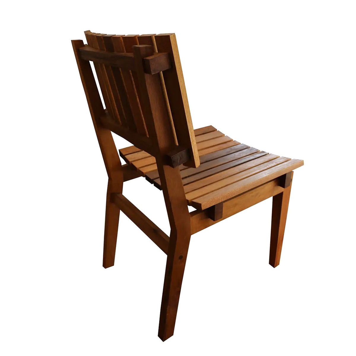 Cadeira De Madeira Maciça Demolição Ergonômica