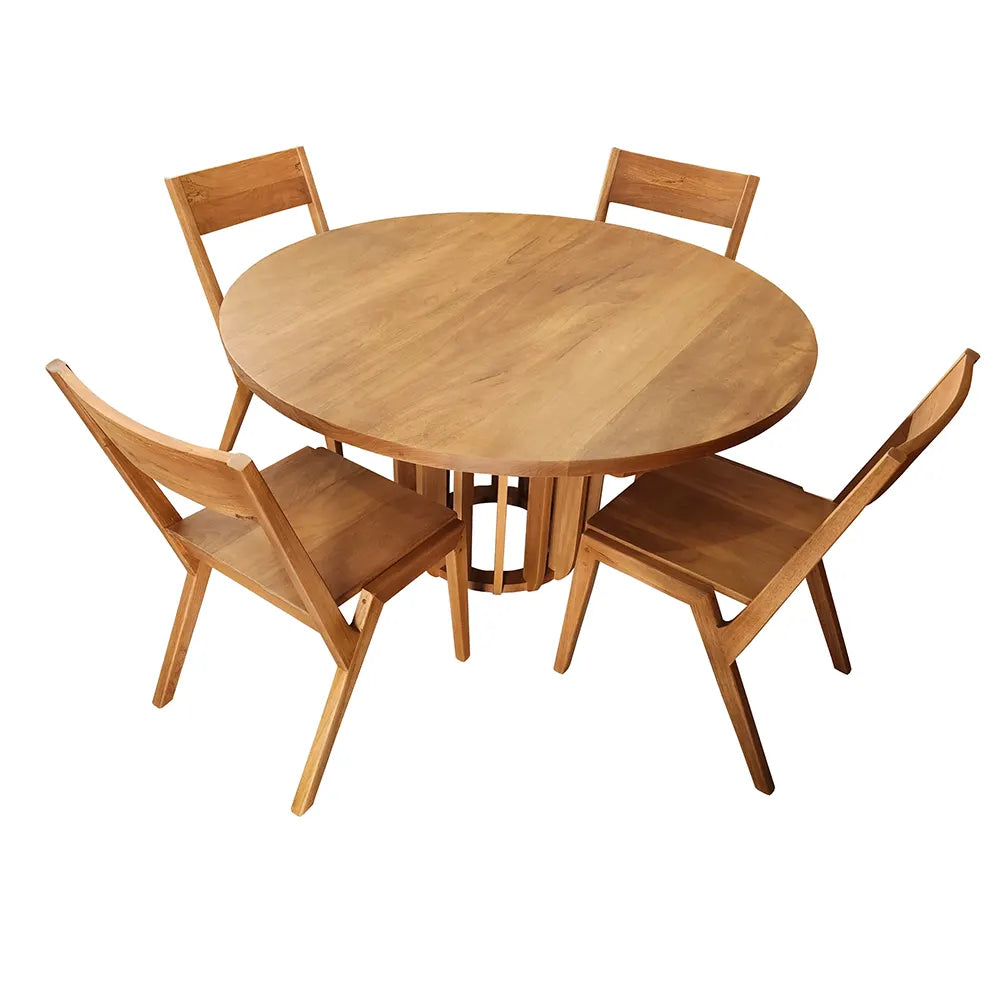 Conjunto Mesa De Jantar Catavento + Cadeiras Colibri