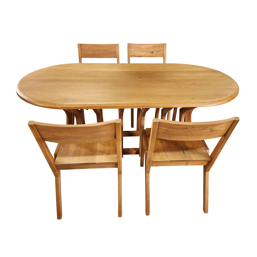 Conjunto Mesa De Jantar Jambo + Cadeiras Colibri
