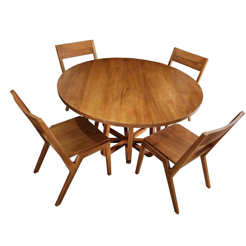Conjunto Mesa De Jantar Lótus + Cadeiras Colibri