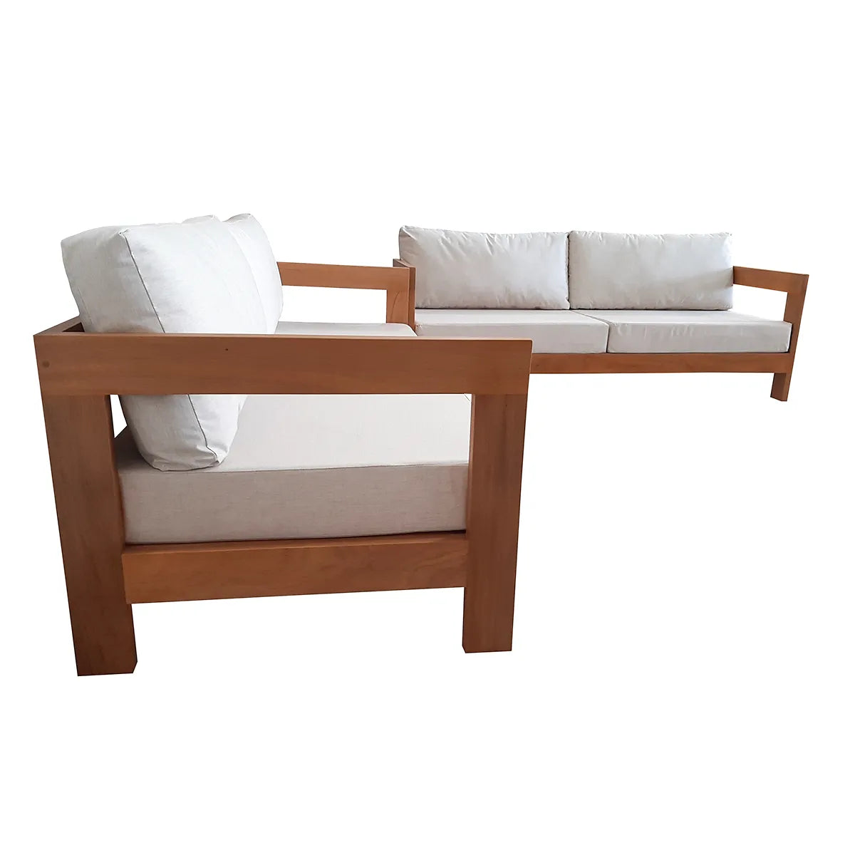 Conjunto Sofás Itaipava Com Futons Para O Assento E Encosto