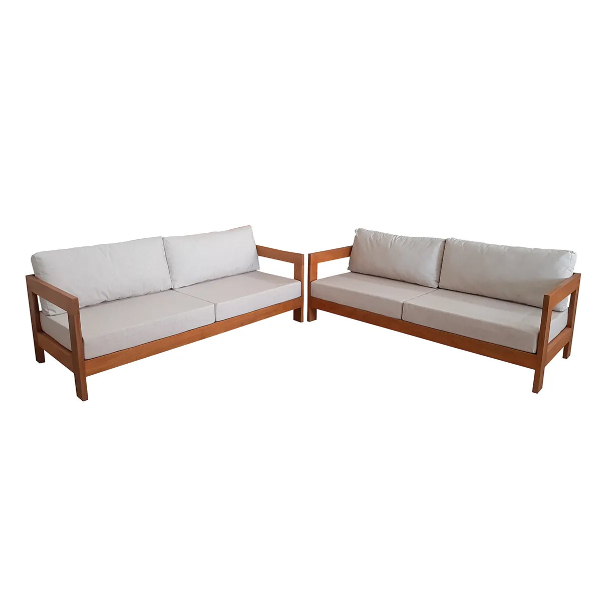 Conjunto Sofás Itaipava Com Futons Para O Assento E Encosto