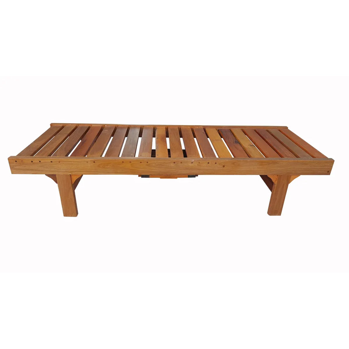 Espreguiçadeira De Madeira Maciça Demolição Angra Com 3 Estágios De Inclinação