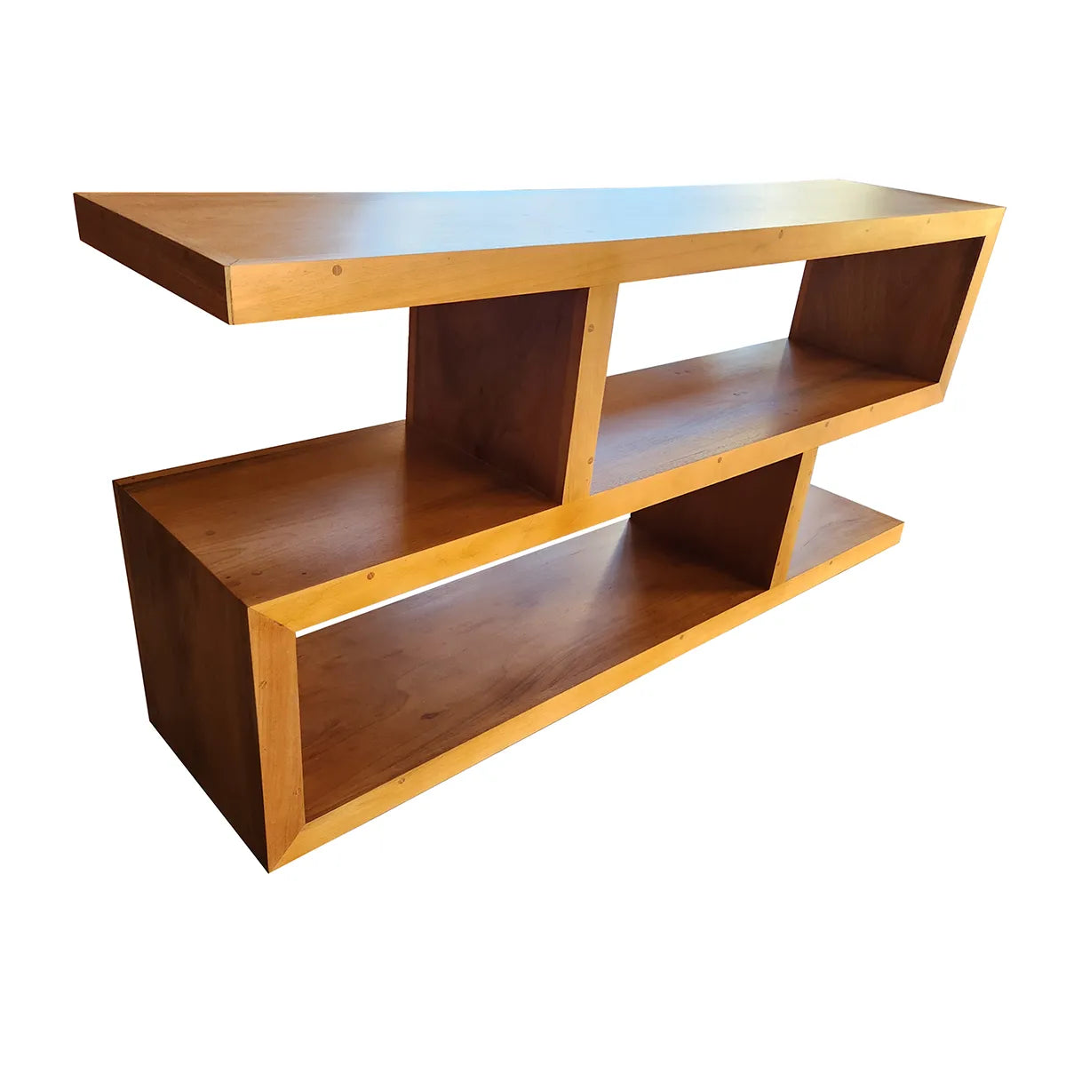 Rack / Estante De Madeira Maciça Mangaratiba