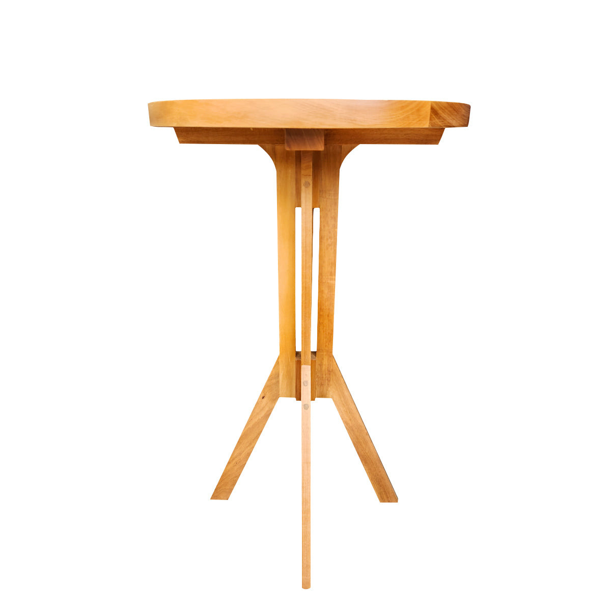 Mesa Lateral Alta Para Bar De Madeira Maciça Demolição Praia