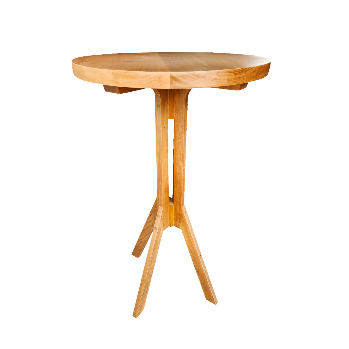 Mesa Lateral Alta Para Bar De Madeira Maciça Demolição Praia