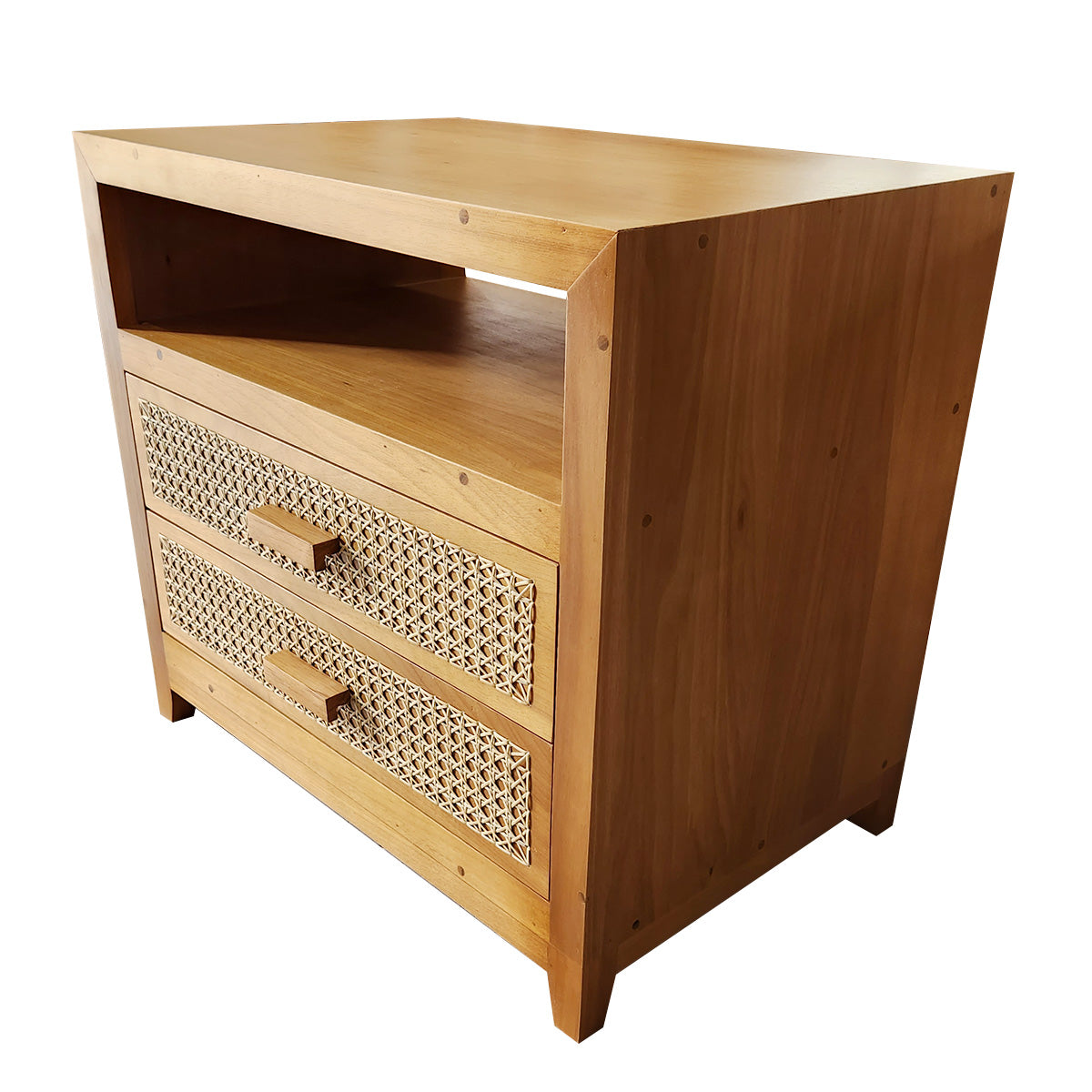 Mesa De Cabeceira Lagoa Com Palhinha Indiana Natural