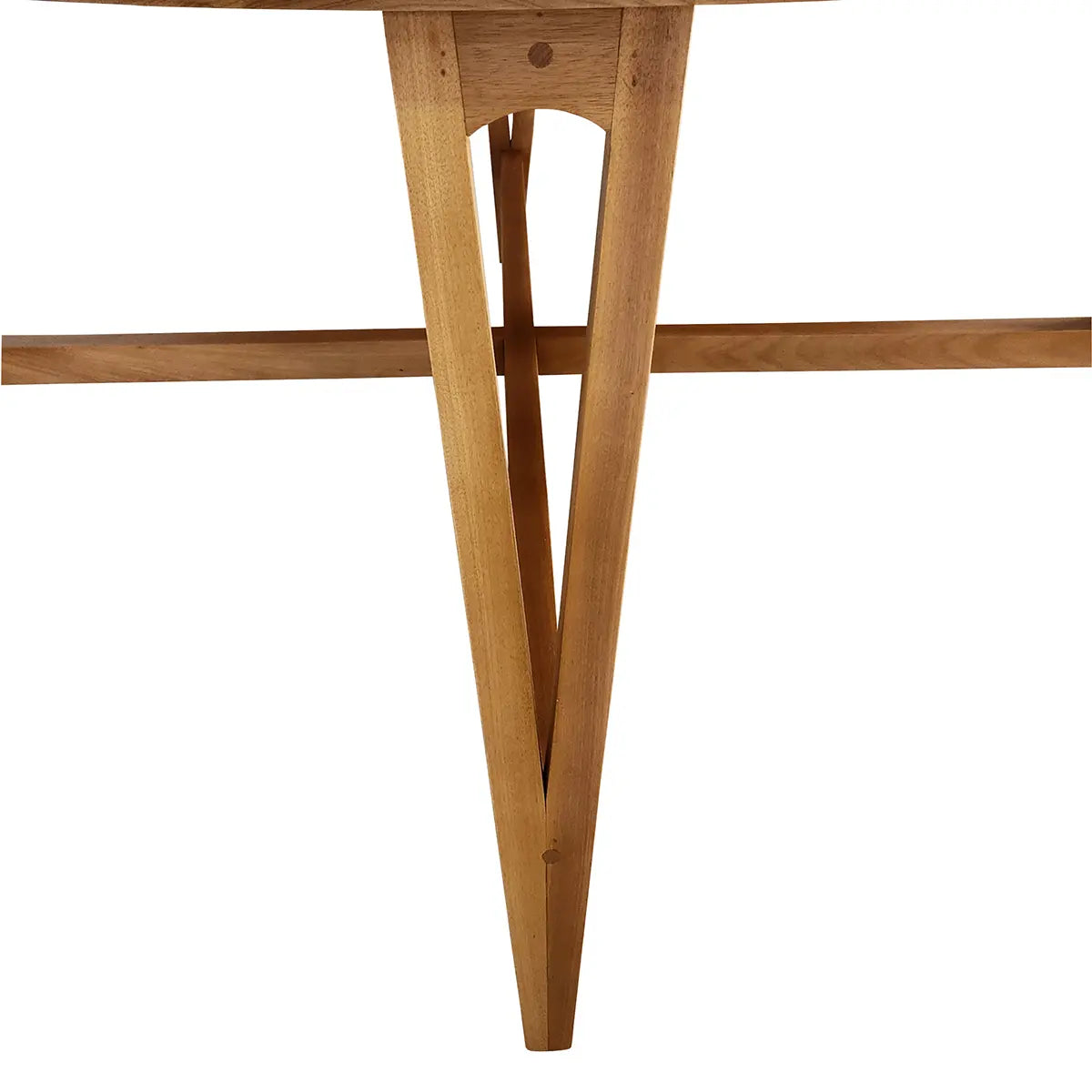 Mesa De Jantar Redonda Madeira Maciça Demolição Camburi