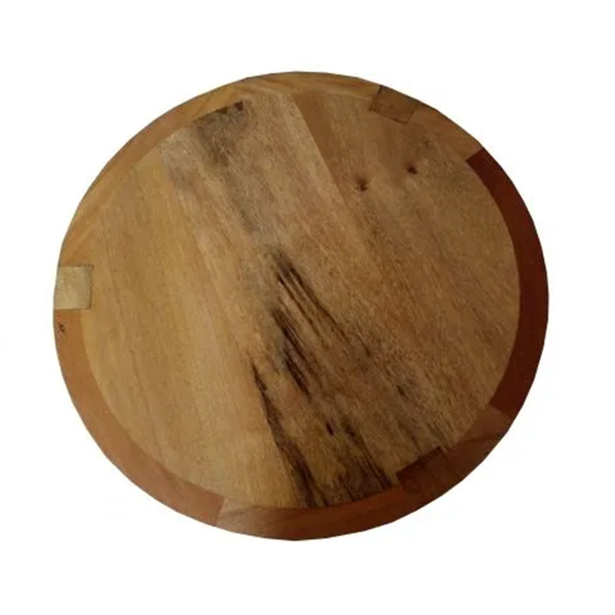 Mesa Lateral Redonda De Madeira Maciça Demolição Sergipe