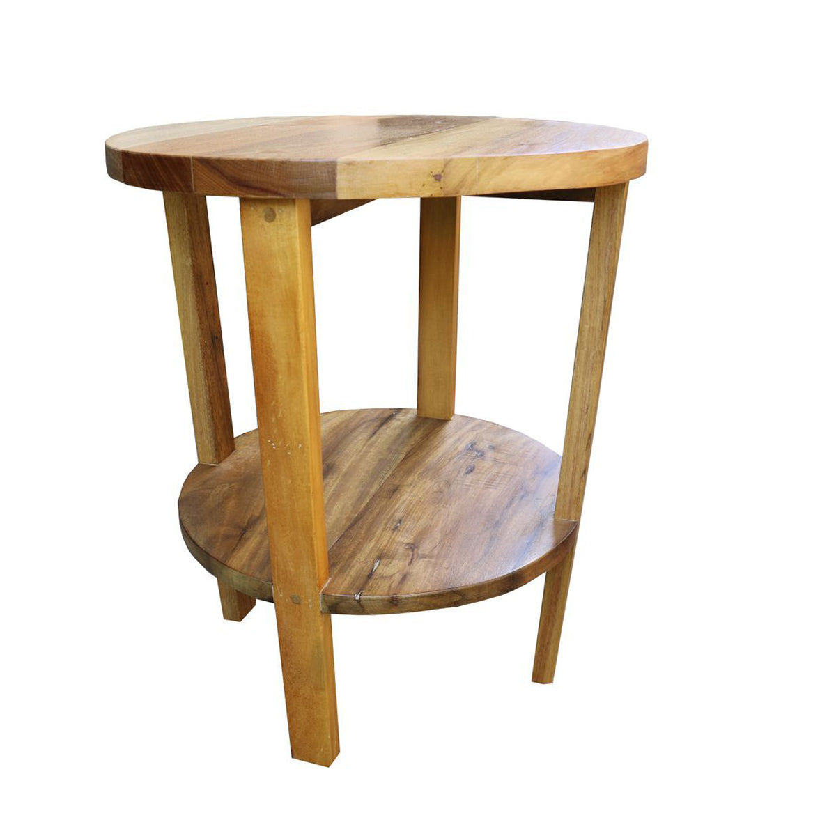 Mesa Lateral de Madeira Maciça Demolição Torres