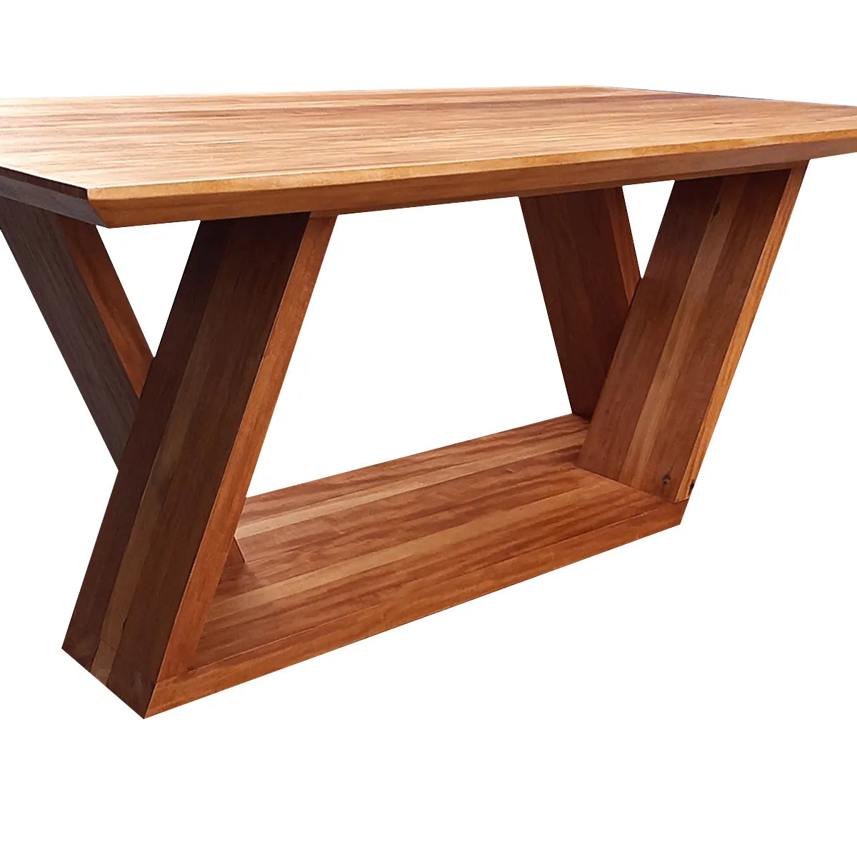 Mesa de Jantar Retangular De Madeira Maciça Demolição Iate