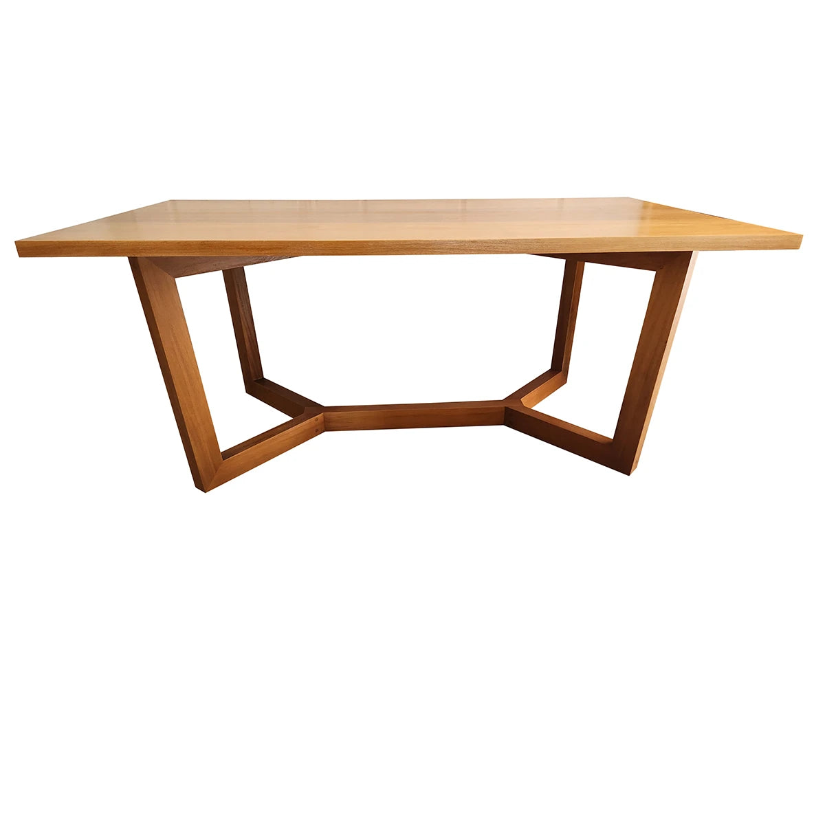 Mesa De Jantar Retangular De Madeira Maciça Campinas