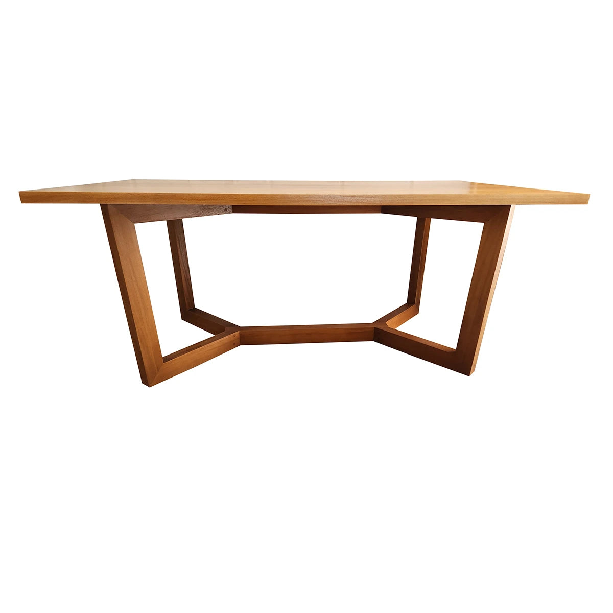 Mesa De Jantar Retangular De Madeira Maciça Campinas