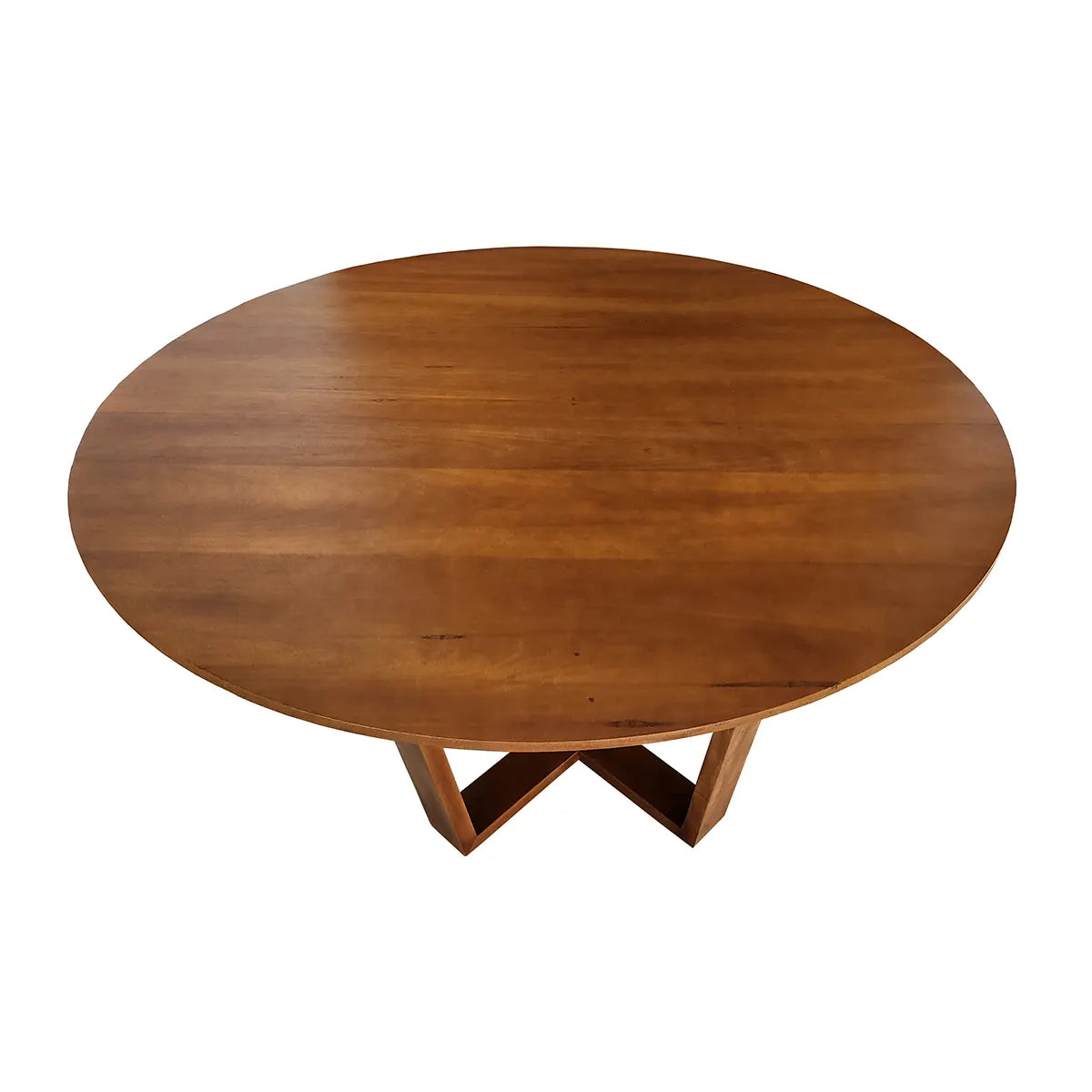 Mesa de Jantar Redonda Em Madeira Maciça Cuiabá