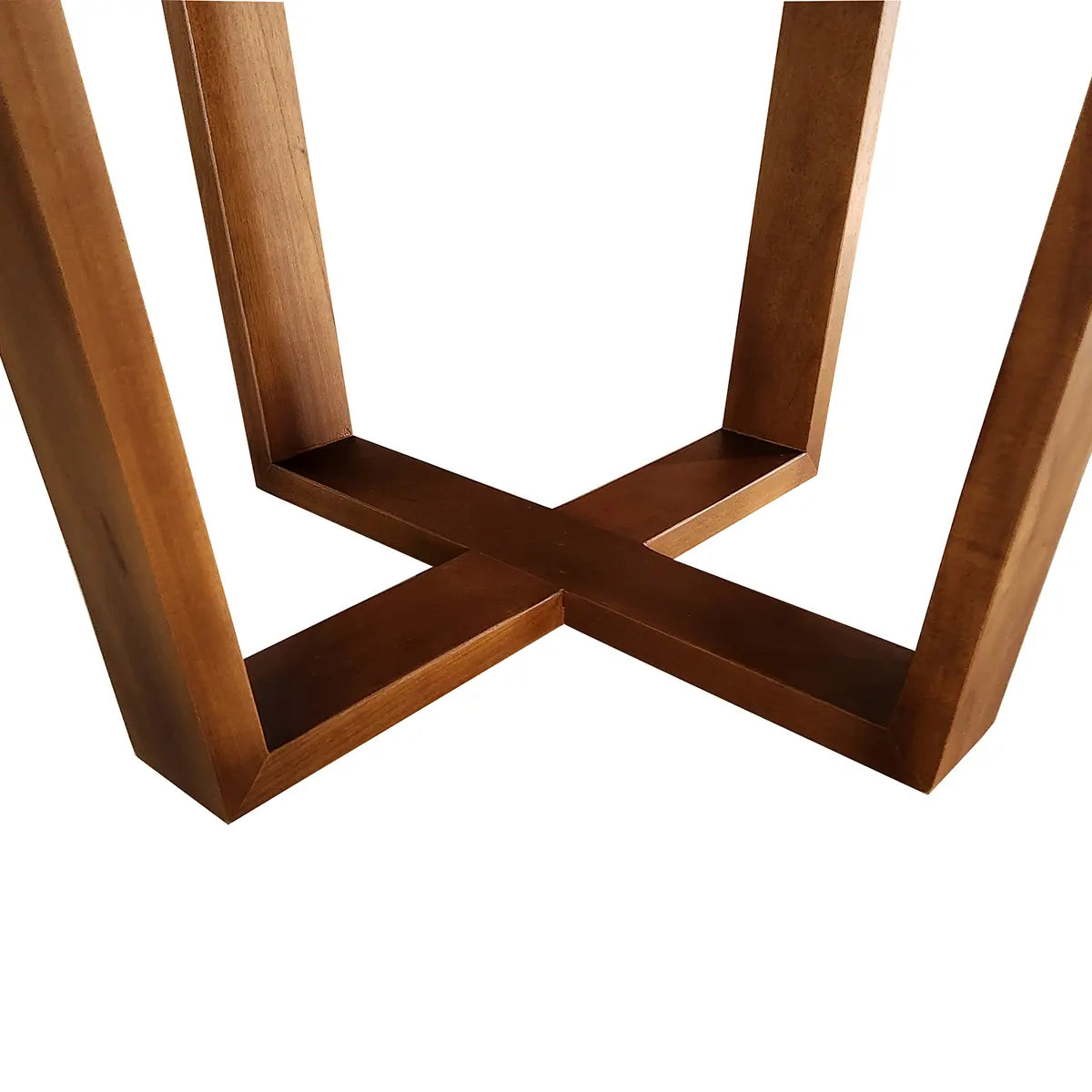 Mesa de Jantar Redonda Em Madeira Maciça Cuiabá