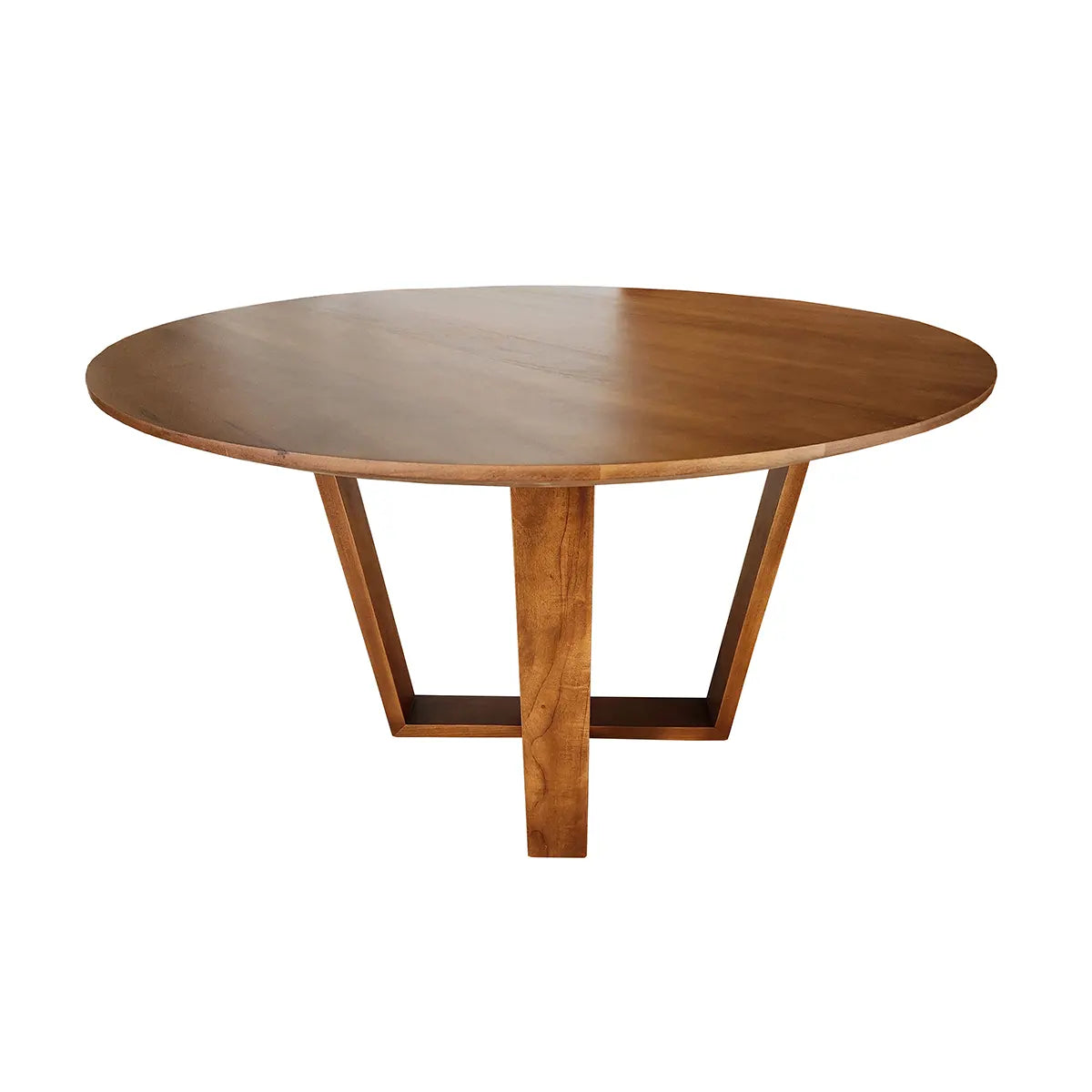 Mesa de Jantar Redonda Em Madeira Maciça Cuiabá