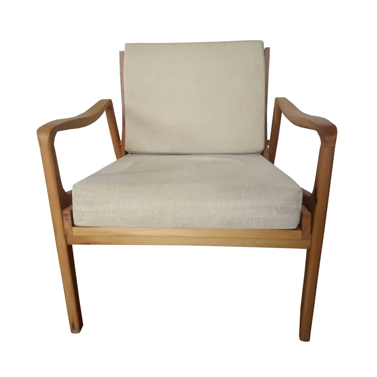 Poltrona De Madeira Maciça Demolição Morumbi Com Futons Inclusos