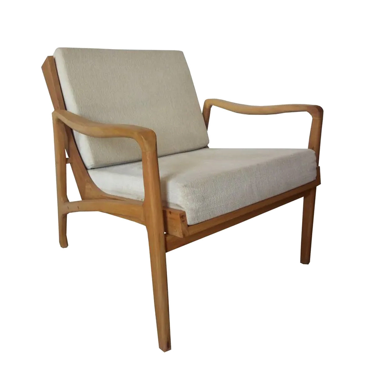 Poltrona De Madeira Maciça Demolição Morumbi Com Futons Inclusos