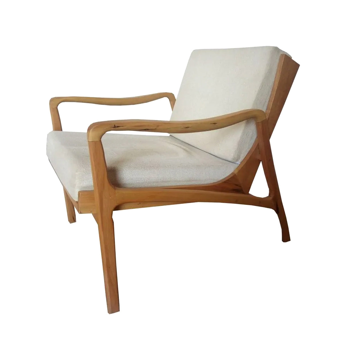 Poltrona De Madeira Maciça Demolição Morumbi Com Futons Inclusos
