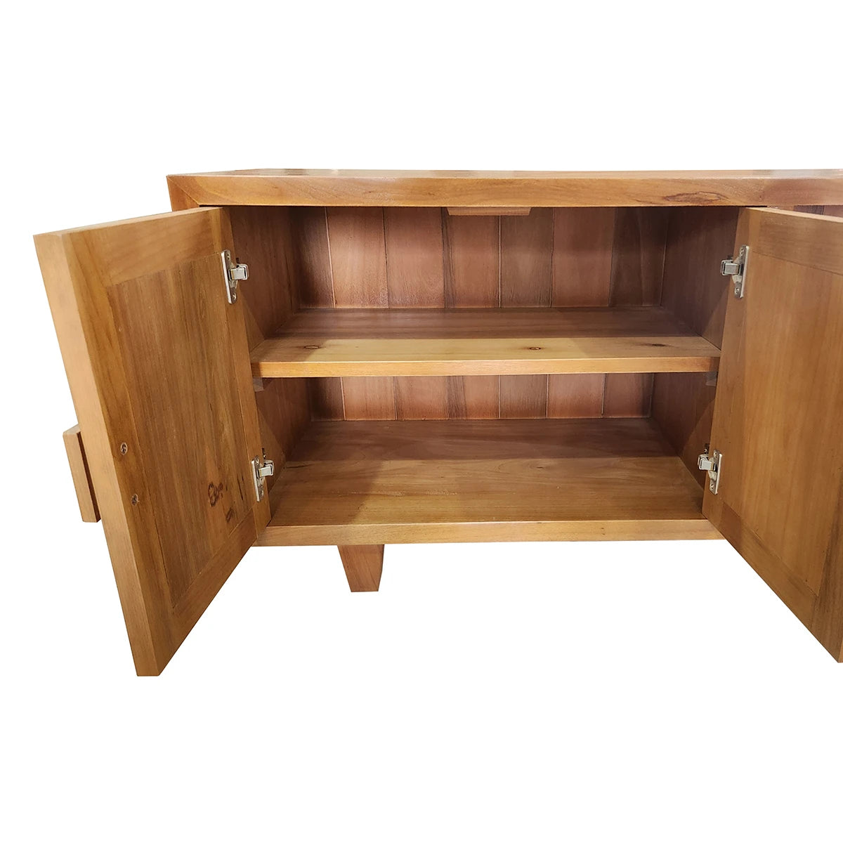 Rack De Madeira Maciça Gávea Com Palhinha Indiana Natural