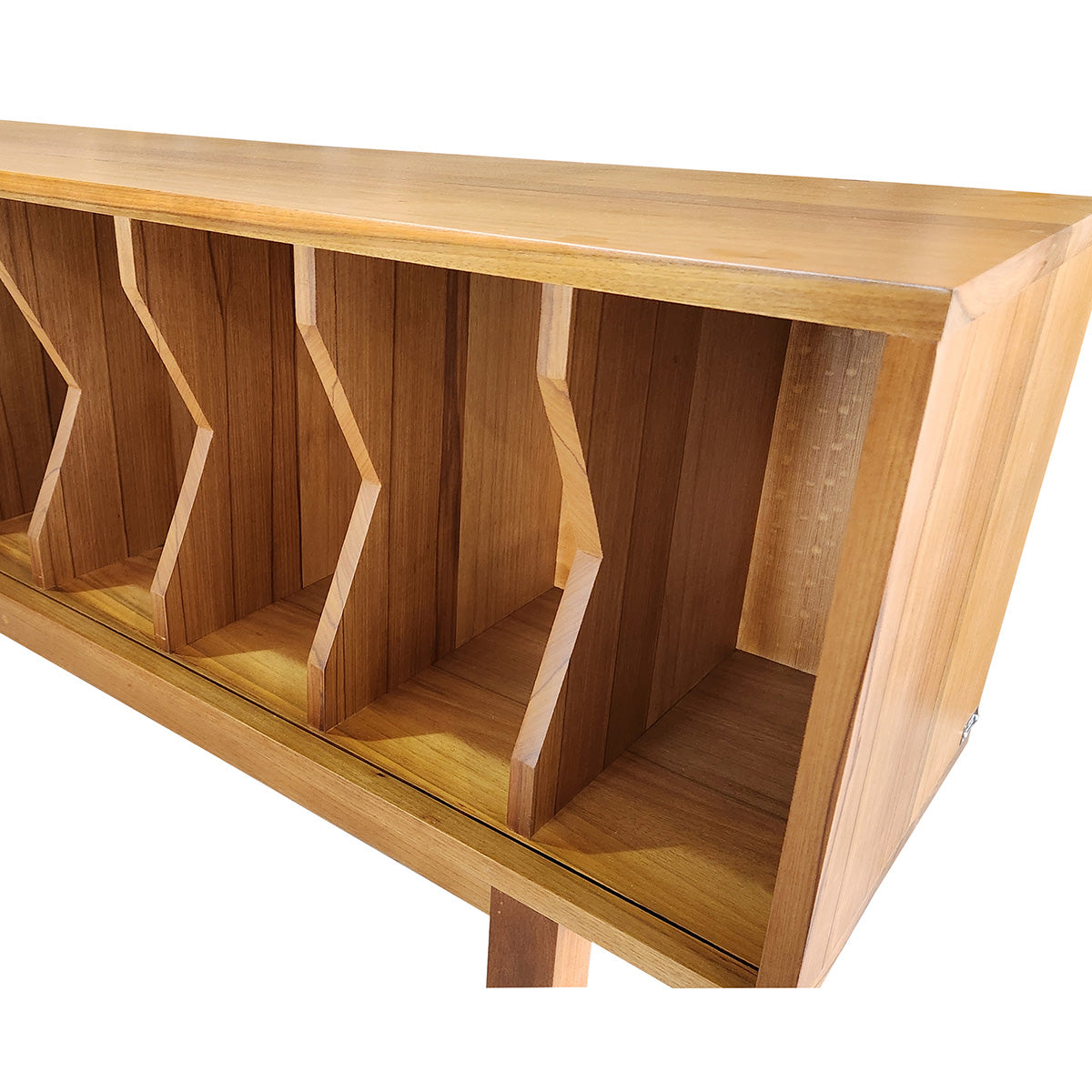 Rack Madeira Maciça com porta correr Palhinha Bossa Nova