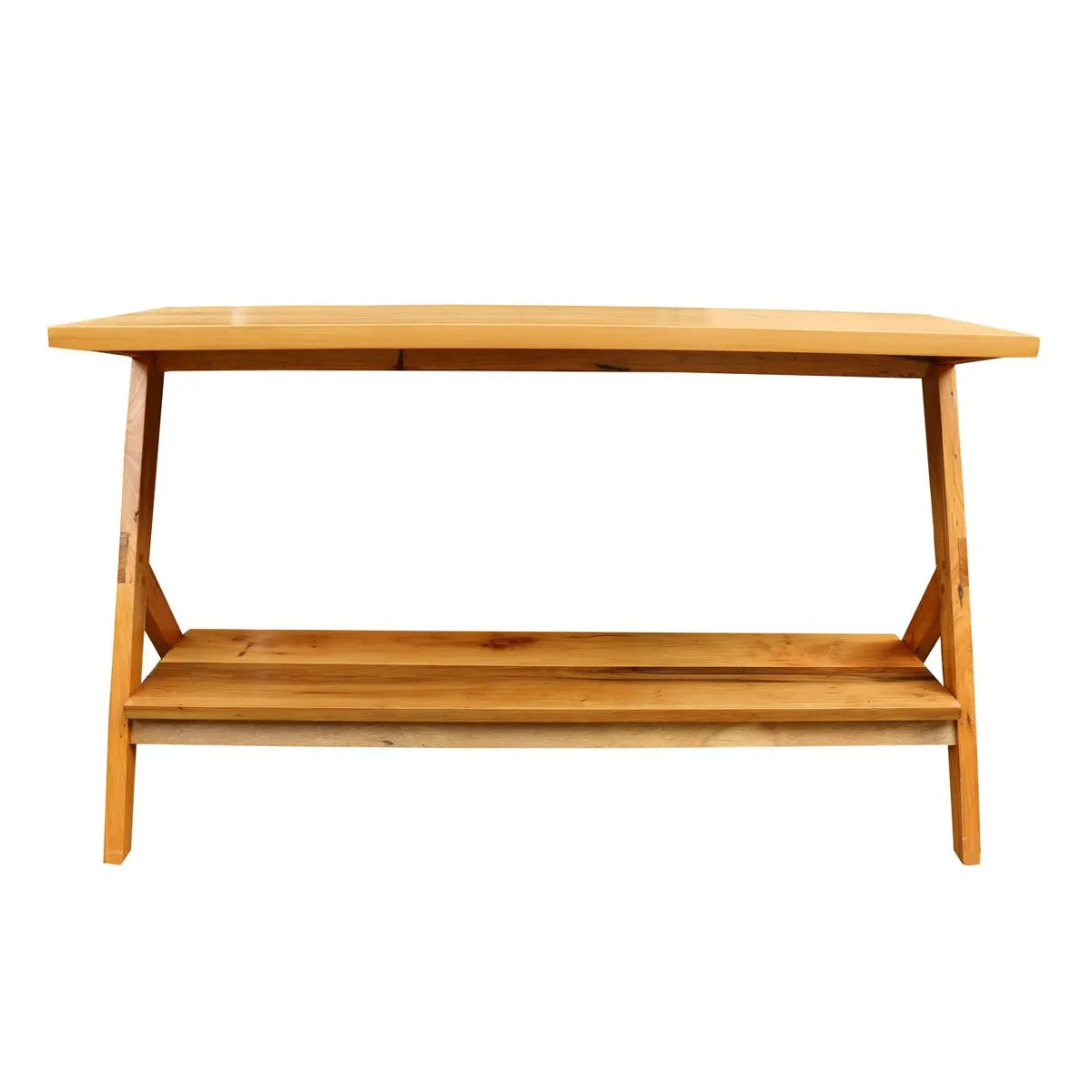 Aparador De Madeira Maciça Demolição Gaivota Com Uma Prateleira Baixa - Marcenaria Bicho do Mato