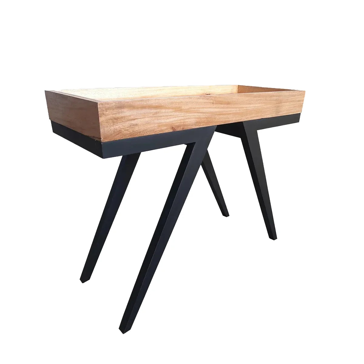 Aparador de Madeira Maciça Demolição Serro Com Fundo Espelhado - Marcenaria Bicho do Mato