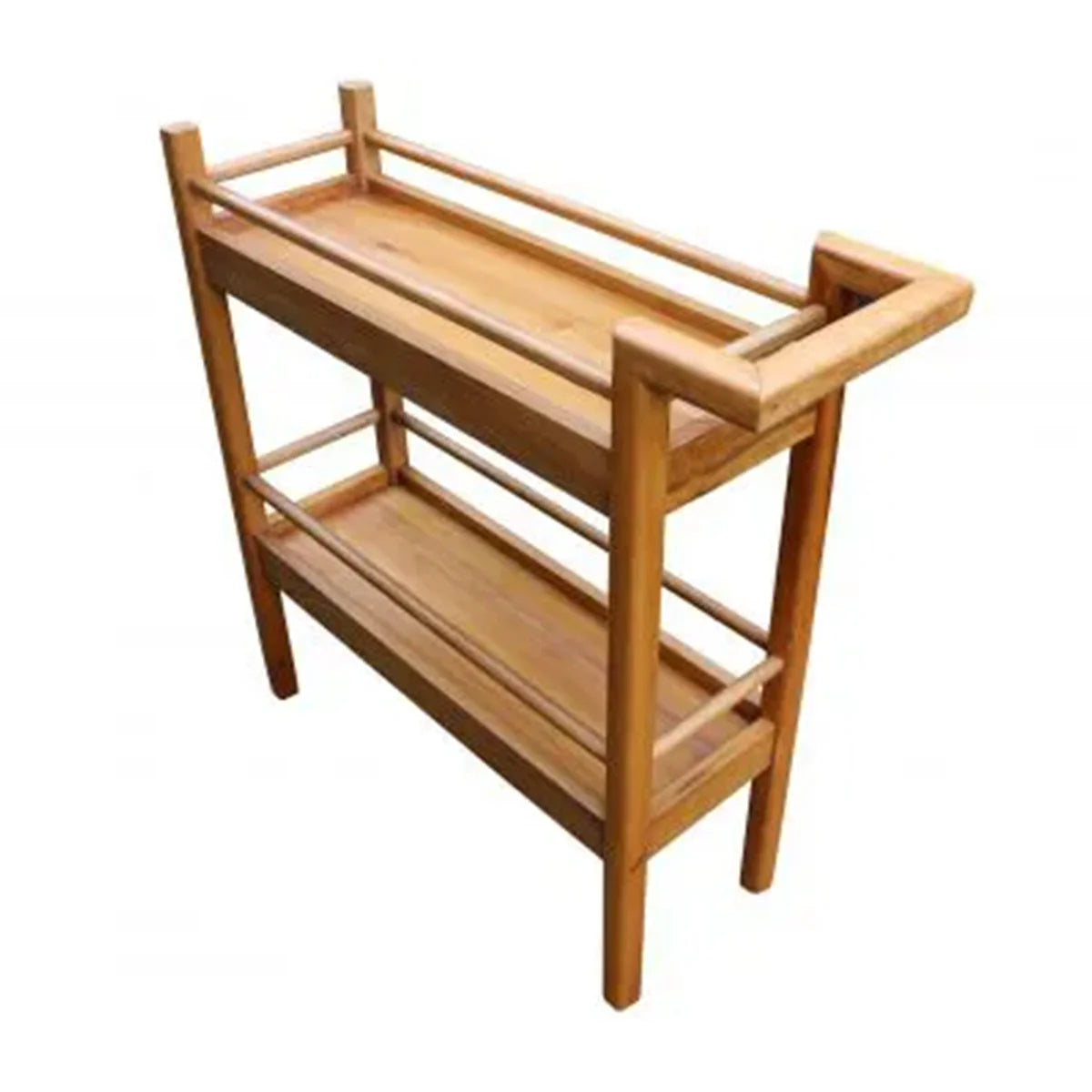 Aparador / Barzinho De Madeira Maciça Demolição Campinas Com Prateleira Baixa