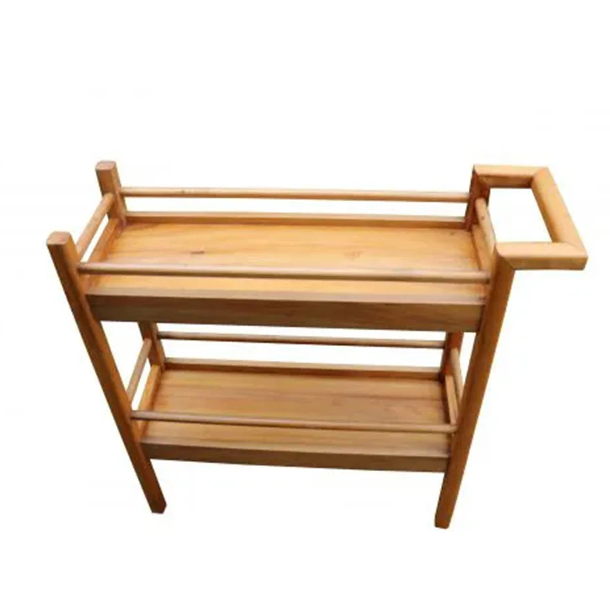 Aparador / Barzinho De Madeira Maciça Demolição Campinas Com Prateleira Baixa