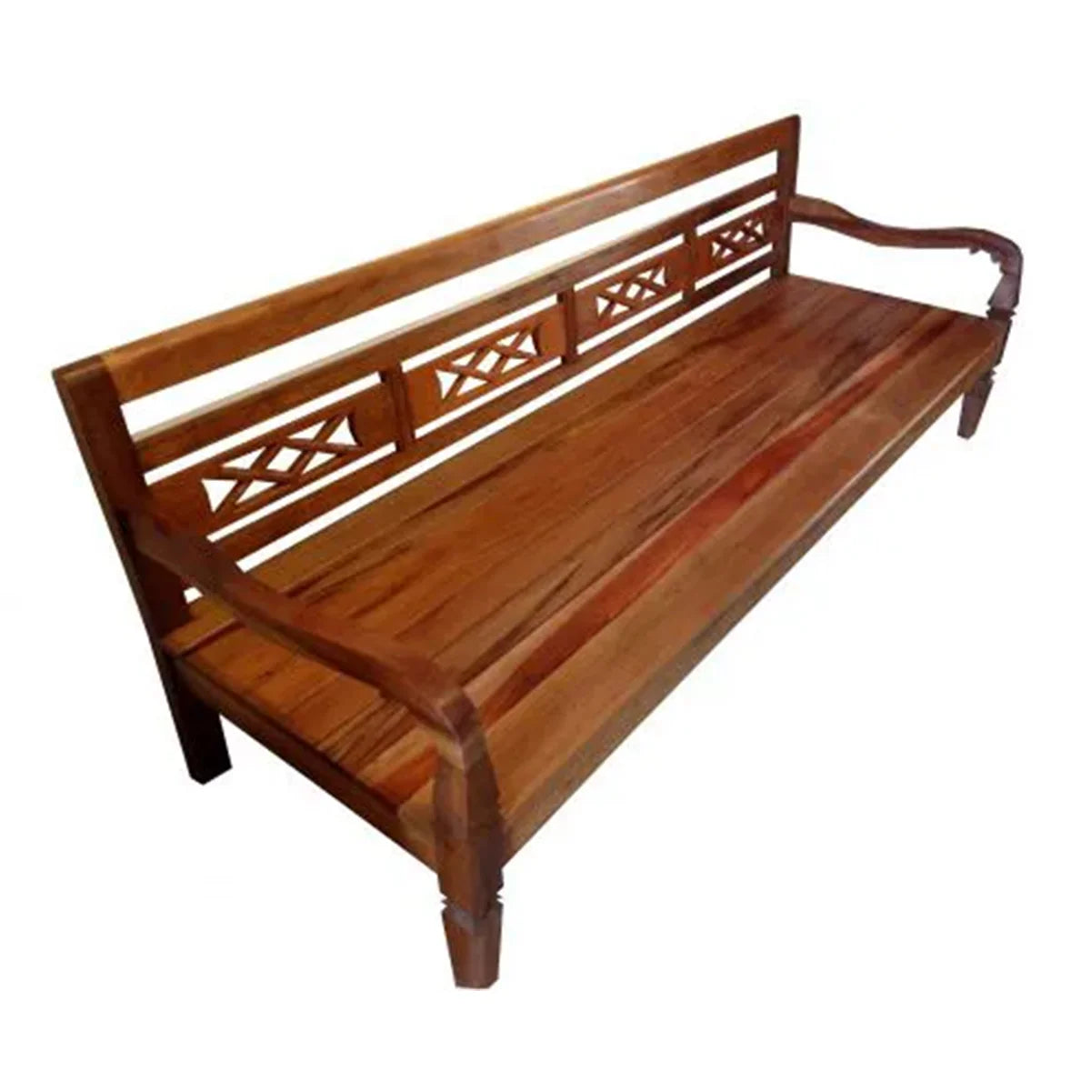 Banco De Madeira Maciça Demolição Arpoador - Marcenaria Bicho do Mato