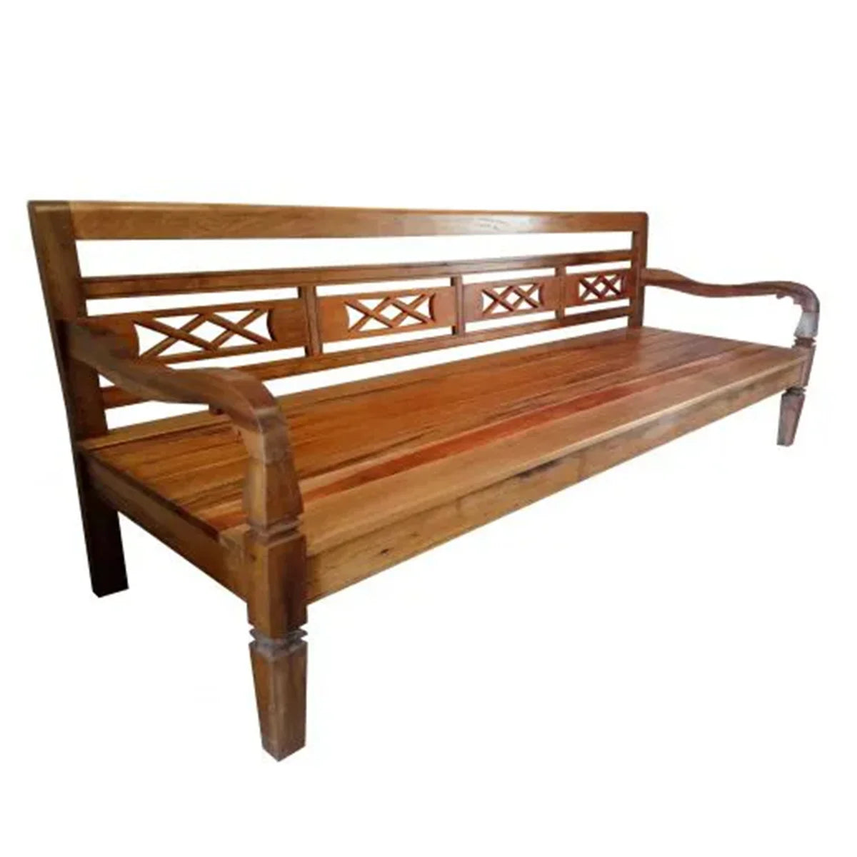 Banco De Madeira Maciça Demolição Arpoador - Marcenaria Bicho do Mato